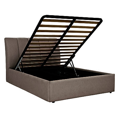Tempur Bayonne Divan Storage Bed, Driftwood, Kingsize